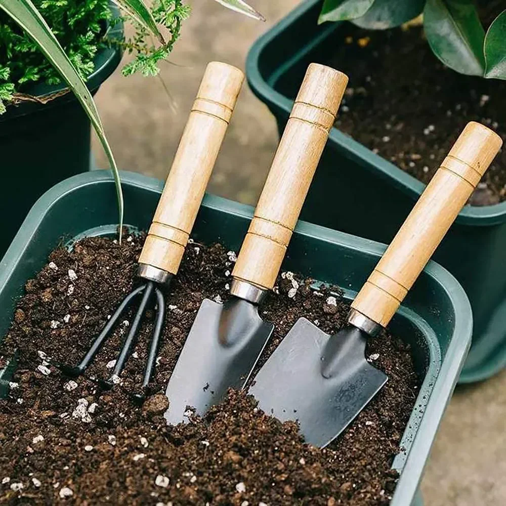 Cactus Mix Pot - Set Alat Berkebun Mini 3 Buah/Set