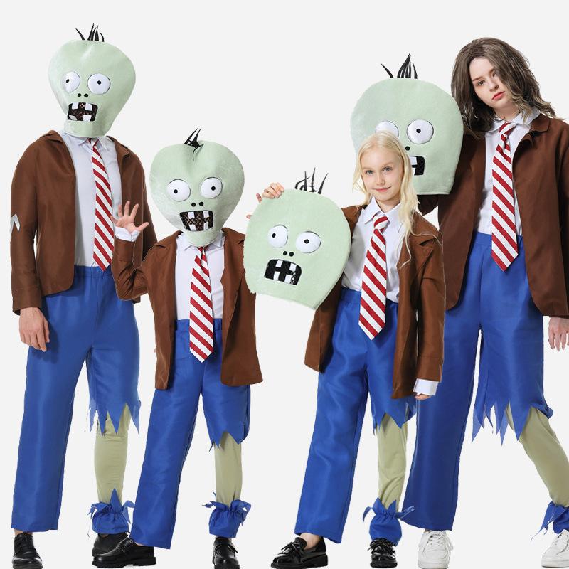 Plant Parent Vs - Kostum Permainan Peran Zombie, Kostum Pertunjukan
